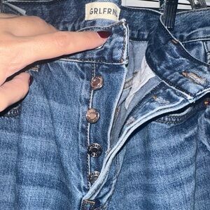 GRLFRND High Rise Denim Jeans